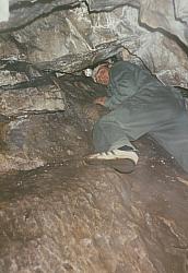W jaskini Solna Jama - fot. George Bojanowski