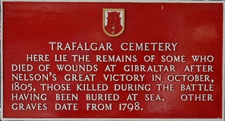 Cmentarz Trafalgar - Gibraltar