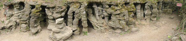 jaskinia Mechowska - panorama wejścia