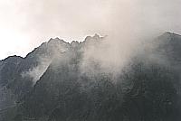 Gerlach w chmurach z Batyżowieckiego Plesa